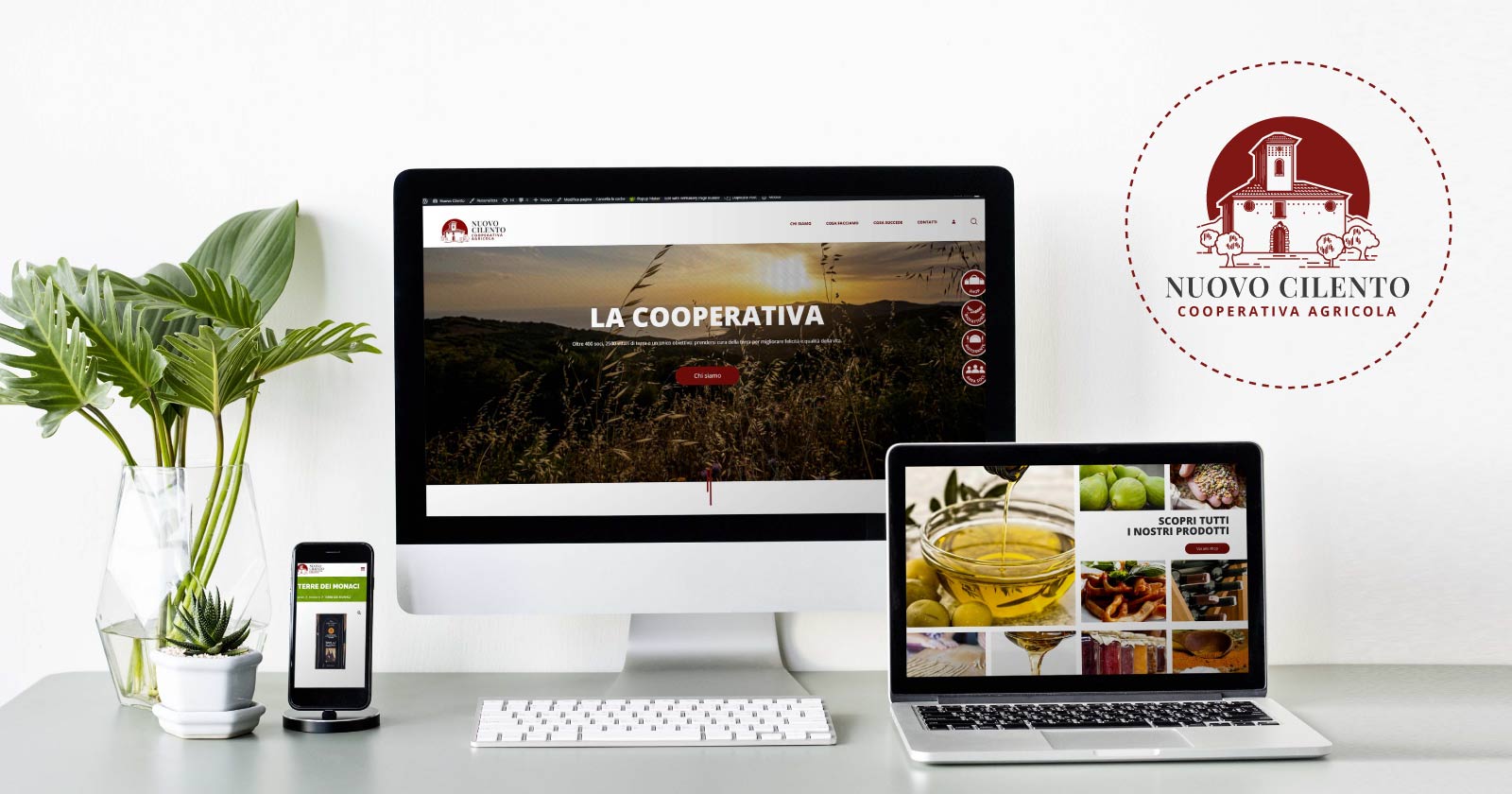 Il nuovo sito della Cooperativa Nuovo Cilento