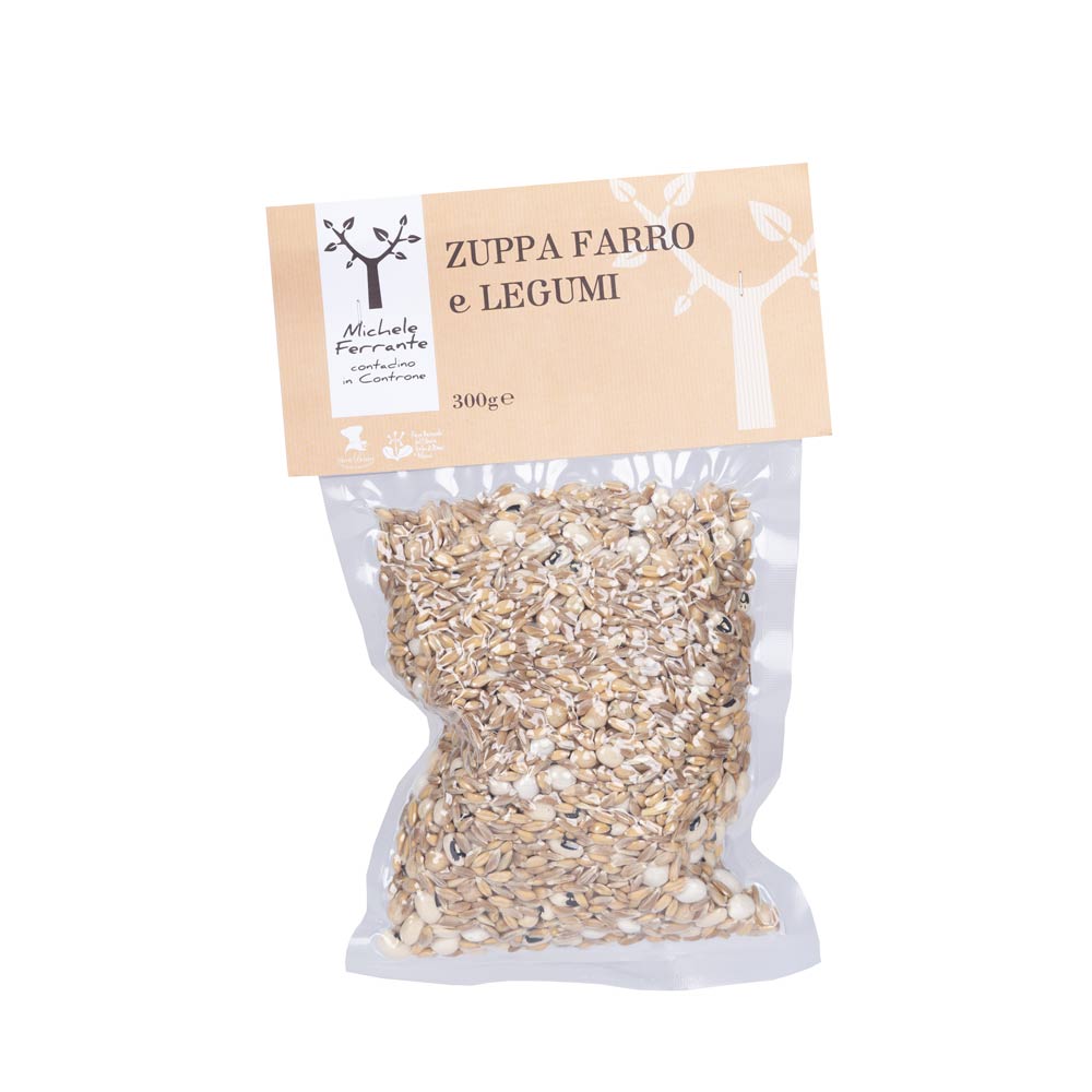 Zuppa farro e legumi "Ferrante"